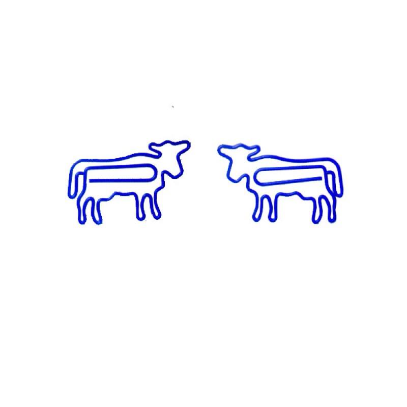 Cow top paper clips